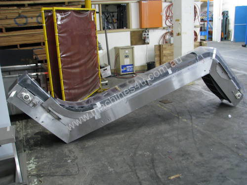 Stainless Steel Incline Scoop Bucket Conveyor