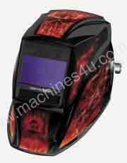 caption Auto darking welding helmet