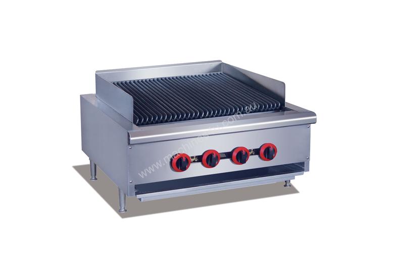 caption QR-24ELPG LPG Gas 4 Burner Char Grill Top