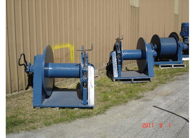 caption Hydraulic Trawl winches