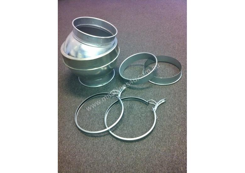 caption Flexible Ducting and Flexible Hose - CNC hose and Edgebander hose