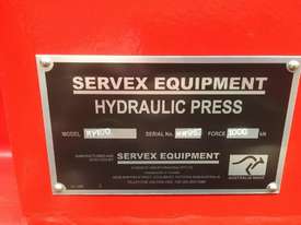 Servex HP100 Hydraulic Workshop Press - picture2' - Click to enlarge
