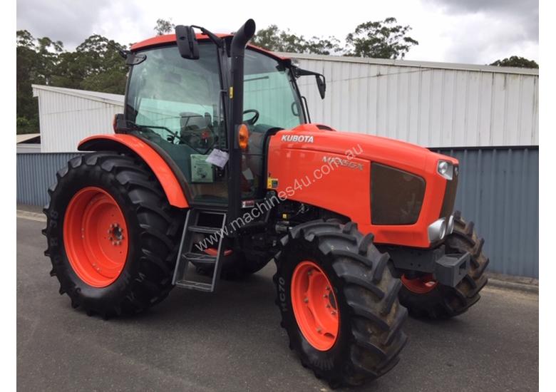 caption Kubota M135GX Tractor