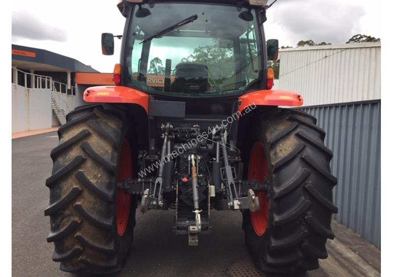 caption Kubota M135GX Tractor