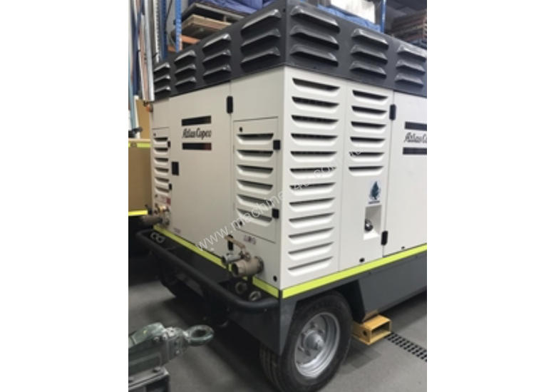 caption Atlas Copco AFTERCOOLED DIESEL COMPRESSOR XAMS1050 CD-6 1050CFM