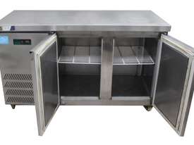 FED COUNTER TOP 2 DOOR STAINLESS STEEL FRIDGE - picture2' - Click to enlarge