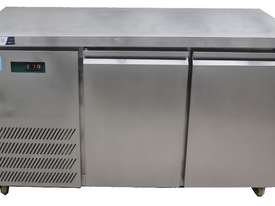 FED COUNTER TOP 2 DOOR STAINLESS STEEL FRIDGE - picture3' - Click to enlarge