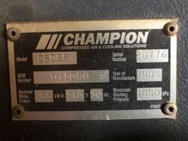 Champion Screw Compressor - picture1' - Click to enlarge