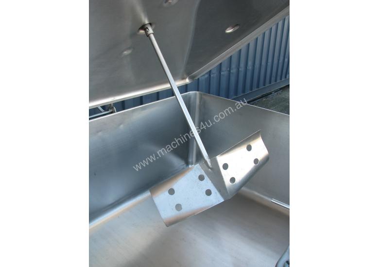 caption Jacketed Stainless Steel Tank Milk Vat - 950L - Dairy Kold 200DX