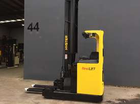 HYSTER R2.0H Double Deep Electric Ride On Reach truck Refurbished & Repainted - picture1' - Click to enlarge