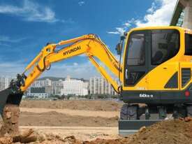 6T Excavator Hyundai R60CR-9 for hire - picture0' - Click to enlarge
