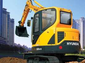 6T Excavator Hyundai R60CR-9 for hire - picture1' - Click to enlarge