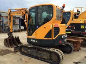 6T Excavator Hyundai R60CR-9 for hire - picture2' - Click to enlarge