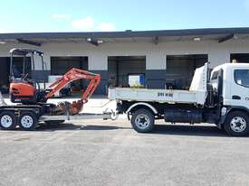 Kubota U17 Excavator Trailer Pack for Hire - picture0' - Click to enlarge