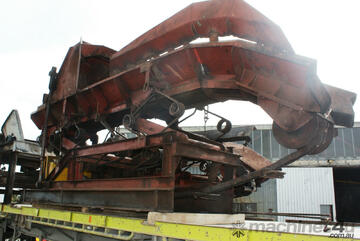 Heavy Duty De-barker Tipping Out Feed Log Conveyor suit saw mill