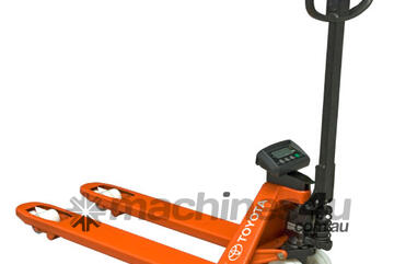 Toyota Pallet Jack with Weight Indicator