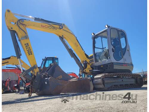 USED 2018 WACKER NEUSON 6003 6T EXCAVATOR WITH FULL CABIN AND LOW 391 HOURS