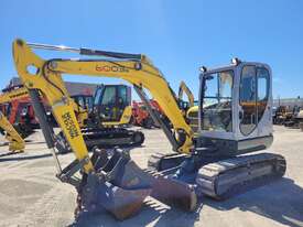 USED 2018 WACKER NEUSON 6003 6T EXCAVATOR WITH FULL CABIN AND LOW 391 HOURS - picture1' - Click to enlarge