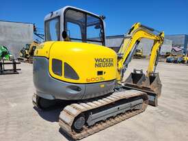 USED 2018 WACKER NEUSON 6003 6T EXCAVATOR WITH FULL CABIN AND LOW 391 HOURS - picture2' - Click to enlarge