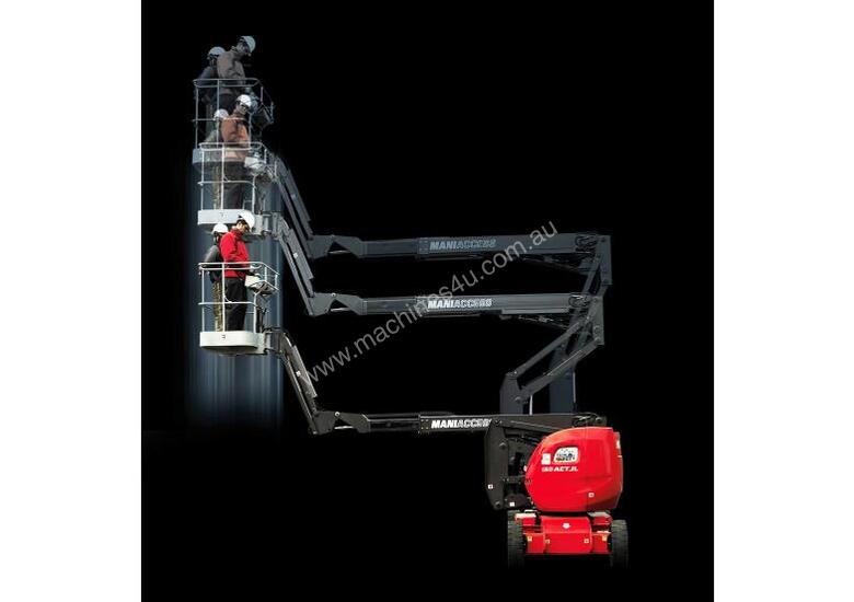 caption Manitou AETJ-C Articulated Boom Lift 16.9m Working Height