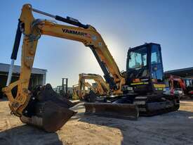 YANMAR VIO82 8.2T ZERO SWING EXCAVATOR WITH LOW 988 HOURS AND FULL CIVIL SPEC - picture2' - Click to enlarge