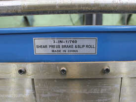 Hafco 3 in 1 760 Brakepress Guillotine & Sheet Metal Rolls - picture1' - Click to enlarge