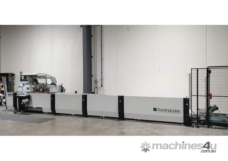 Used 2019 Fom Industrie Twin Double Mitre Saw Largest Cutting