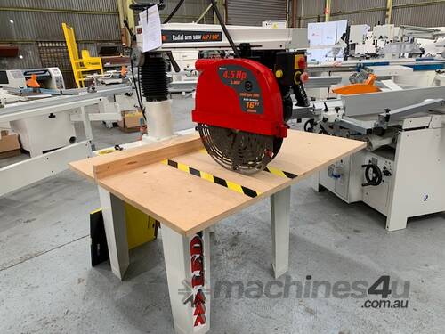 Heavy duty 400mm radial arm saw