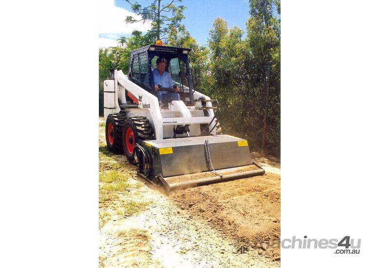 caption FINER HYDRAULICS - ROTARY HOE 1250MM CUT WIDTH X 150MM DEEP