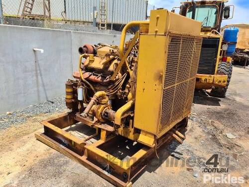 CAT V6 Turbo Diesel Motor,