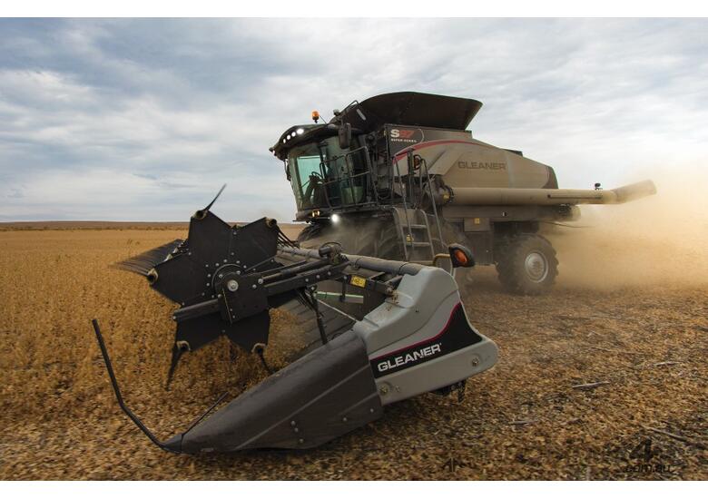 caption Gleaner S9 Combine Harvester Super Series to Enhance Harvest Productivity!