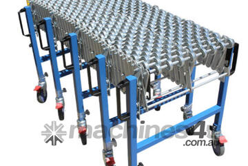 Flex Conveyor with Steel Skate Wheels 500mm Wide (CFR009)