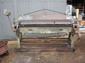 John Heine & Son No.72H Finger Pan Sheet Metal Bender BRAKE PRESS Manual 1800mm - picture0' - Click to enlarge