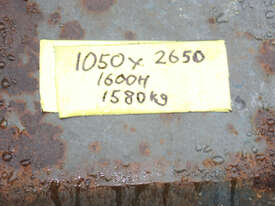 John Heine & Son No.72H Finger Pan Sheet Metal Bender BRAKE PRESS Manual 1800mm - picture1' - Click to enlarge