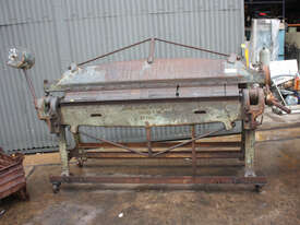 John Heine & Son No.72H Finger Pan Sheet Metal Bender BRAKE PRESS Manual 1800mm - picture2' - Click to enlarge