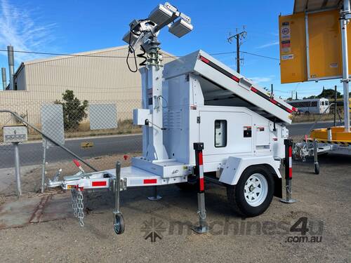 Solar Light Tower Trailer