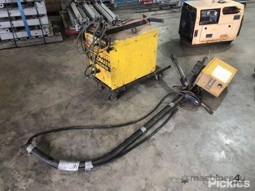 Used Weldmatic WIA Fabricator Mig Welder With Wire Feeder Construction ...