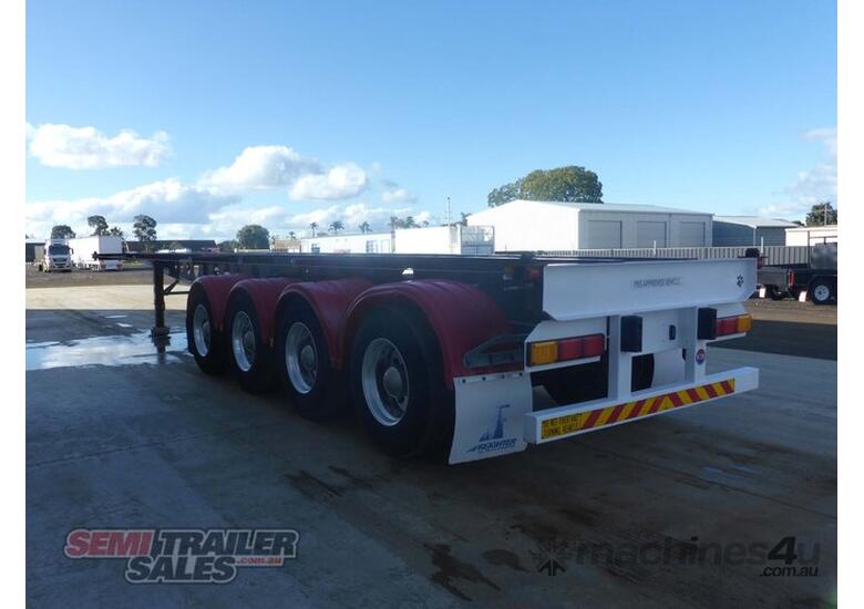 Buy Used 2014 maxitrans Maxitrans Quad Axle Single Skel Skel Trailers ...