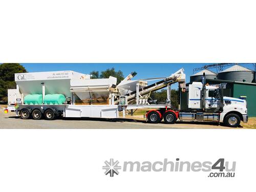 Mobile concrete batching plant - Hire