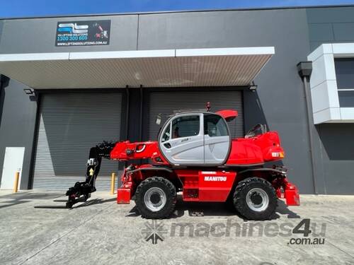 Manitou MRT2150 Rotational Telehandler, Forks, Winch, 2017 Model, Low Hours