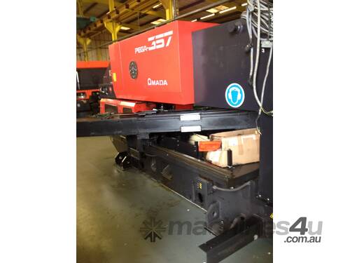 caption Amada Pega 357 (1995)  * CHECKED, TESTED, AND PREPARED FOR IMMEDIATE OPERATION *