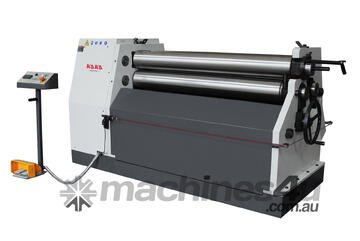 KANG INDUSTRIAL HER-6103 Hydraulic Slip Roller, Sheet Plate Curve Bending Machine, 415V Motor
