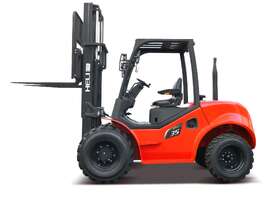 Heli 3.5t Rough Terrain Forklift - picture0' - Click to enlarge