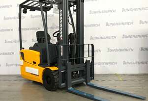 JUNGHEINRICH Refurbished Battery Electric Forklift with 4.8m Triple Mast