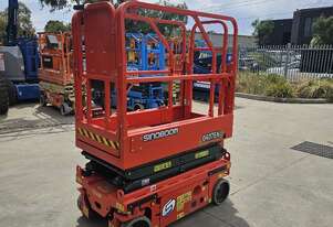 NEW Sinoboom Electric Drive Series Scissor Lift with Maintenance Free Batteries!
