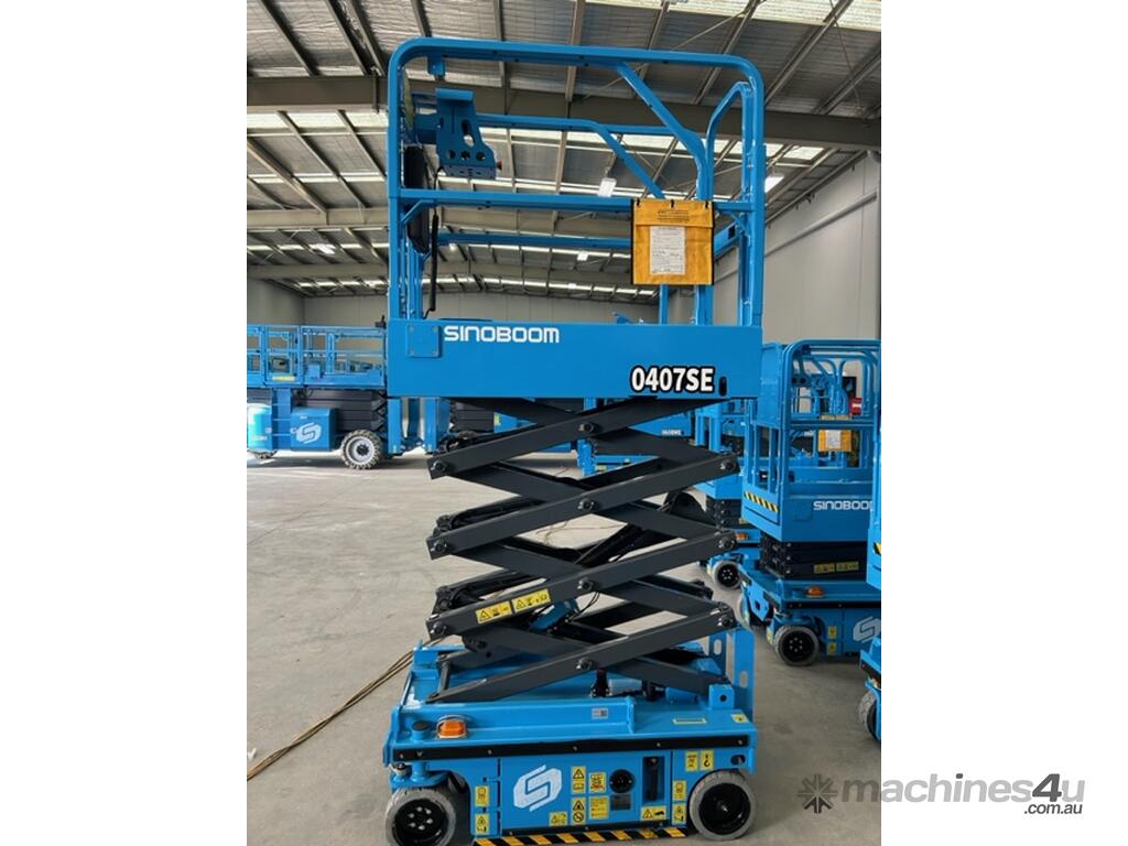 New 2023 Sinoboom 0407SE 1330SE Scissor Lift in WILLIAMSTOWN NORTH, VIC