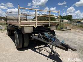 Homemade Bogie Axle Flat Deck Trailer - picture0' - Click to enlarge