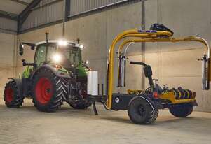 TANCO TC 1400V TRAILING ROUND BALE WRAPPER (110 BALES/HR)