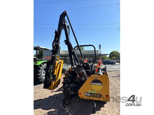 caption McConnel Reach Mower for Small Tractors