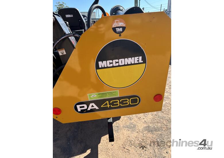 caption McConnel Reach Mower for Small Tractors